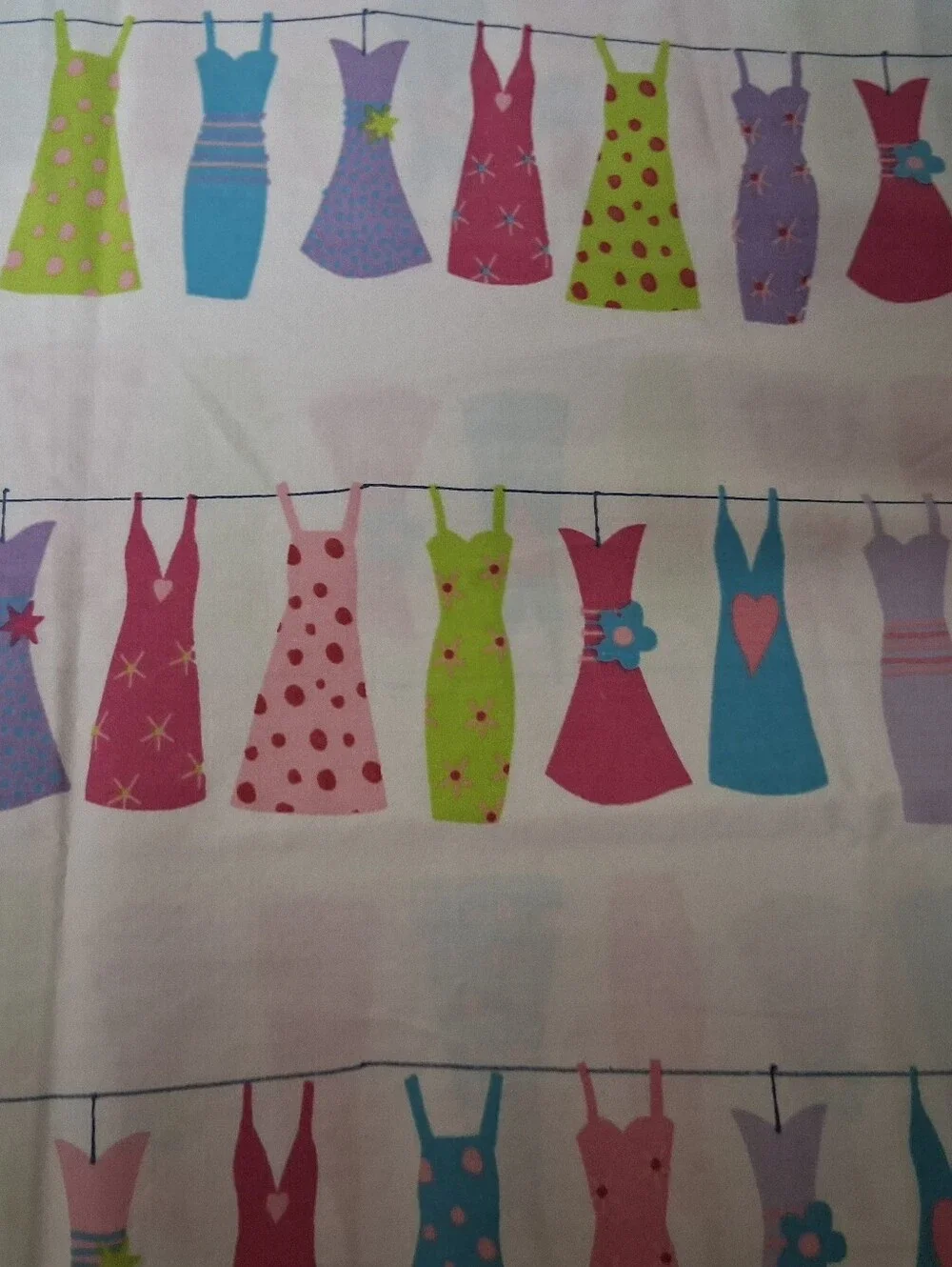 Hanging Dresses 2 Sided Standard Size Pillowcase.